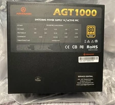 ARESGAME AGT Series 1000W Power Supply, 80+ Gold 