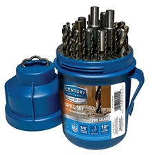 Century Drill 25529 29 Piece Charger Parabolic Drill Set