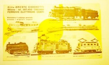 Conti CO:MO.GE. catalogo anni 50 cm 23,5 X 13,5 ottimo stato