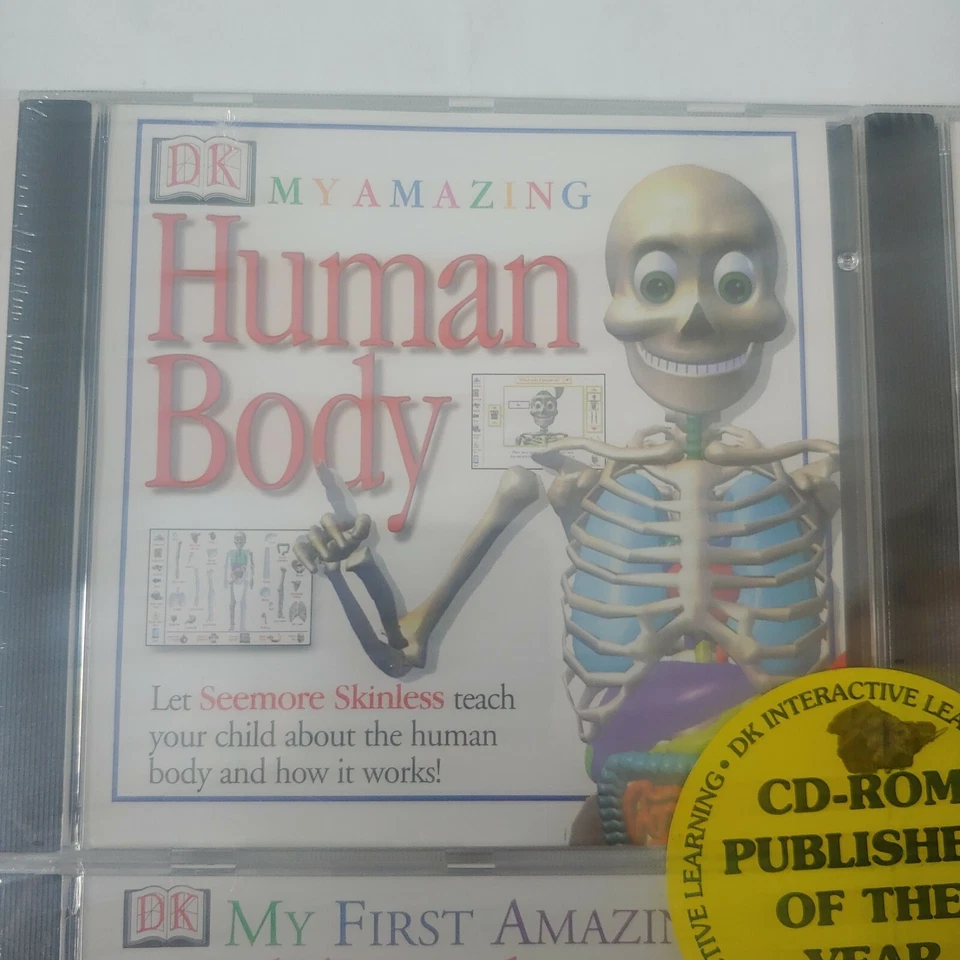 DK Interactive Learning CD-ROM Human Body World Science History 4 Pack NEW - Image 2 of 4