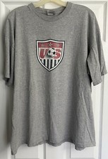 Vintage 90s Nike Team USA National Soccer T-Shirt Size XL Made In USA