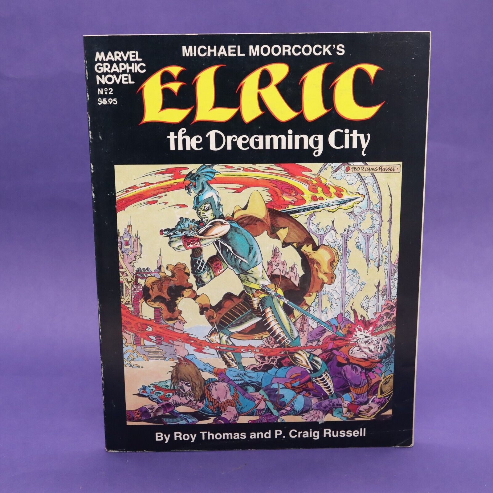 Elric The Dreaming City Marvel Graphic Novel #2 (1982) Roy Thomas
