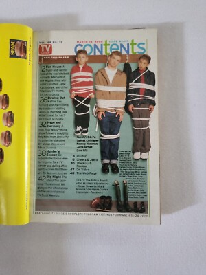 インディーズマガジン '2000 9 Vol.39 2000 March 18-24, TV Guide, Frankie Muniz, (MH836) | eBay