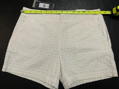 Tommy Hilfiger White Eyelet Shorts Size 2 - NWT $59.99 Women s Shorts -