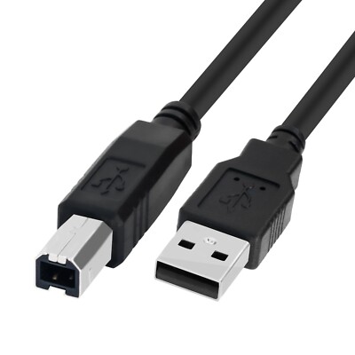 5m Druckerkabel USB Kabel A/B A Stecker auf B Stecker Drucker  Scanner geschirmt
