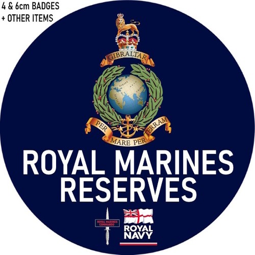 Royal Navy ROYAL MARINES Badge and more ROYAL MARINES RESERVE Marines gift - Picture 8 of 13