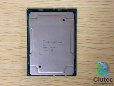 Intel SR3J4 Xeon Gold 6128 3.40Ghz 6-Core Socket 3647 CPU Processor Skylake-SP