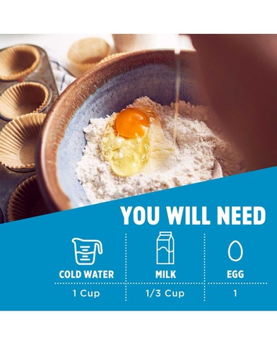 Mezcla para panqueques de suero de leche sin gluten Krusteaz, 16 oz., 3 paquetes, envío gratuito - Imagen 3 de 3
