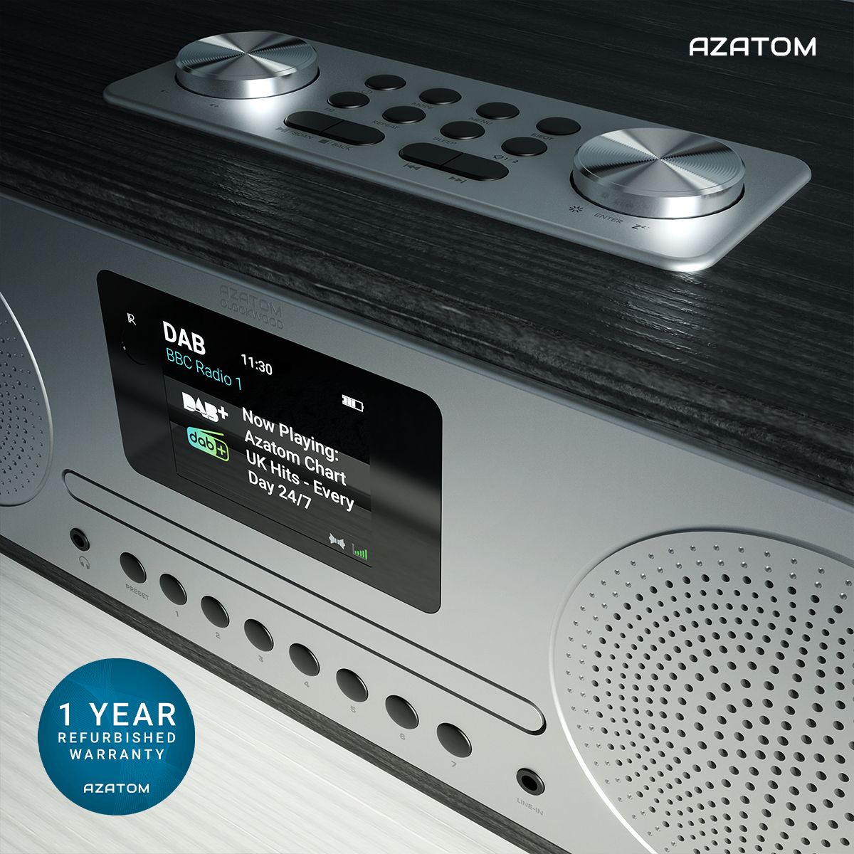 Mycket Radio Dab Portable, Radio Numérique Dab Plus Avec Bluetooth, Radio FM Rechargeable, Radio - Foto 10