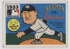1971 Fleer Laughlin World Series Herb Pennock #21 HOF 17vs