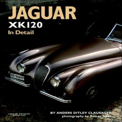 Jaguar XK120 in Detail Anders Ditlev Clausager Hardback Herridge