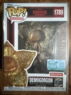Funko Gold DEMOGORGON Metallic Stranger Things Pop #1789 LE Supreme 9500 pcs