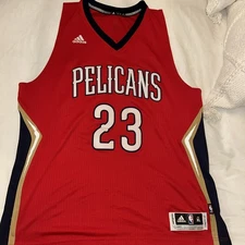 Anthony Davis #23 New Orleans Pelicans Adidas Red Jersey Adult XL Extra Large