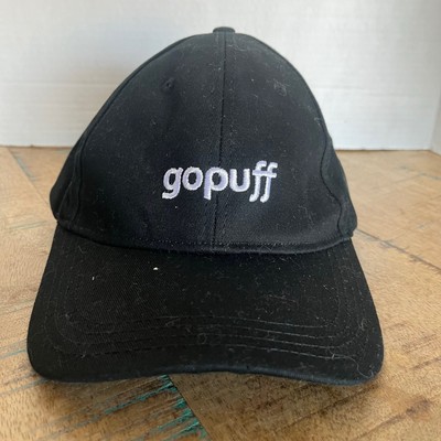 Gopuff Black Hat Adjustable Adult Size OSFA Ball Cap Baseball Cap