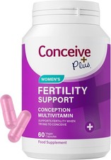 Conceive Plus Fertility Supplements for Women, Prepare for Pregnancy Pills