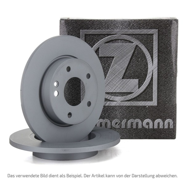 Zimmermann Bremsscheiben Satz FüR Bmw 3Er E30 316 316I 318I 318Is 324D Vorne-image