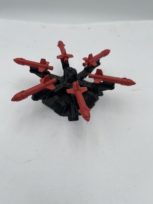 1988 Vintage GI JOE ARAH Rolling Thunder Parts 6 Missile Launcher Top Set