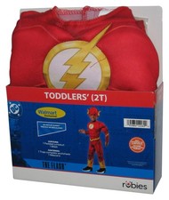 DC Comics The Flash Muscle Chest Red Rubies Toddler 2T Costume Disguise - Walm
