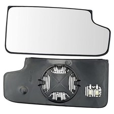 Silverado Passenger Side Lower Mirror Glass Compatible with 2014-2017 Chevy