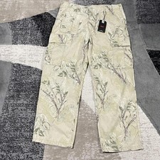 Levis Parachute Cargo Pants Mens 36x32 Brown Green Camo Utility Lightweight NEW