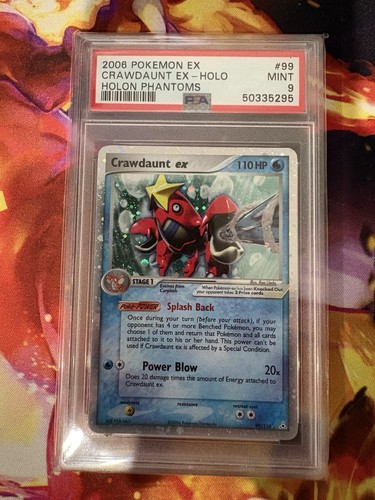 Crawdaunt ex graded PSA 9 for sale on eBay