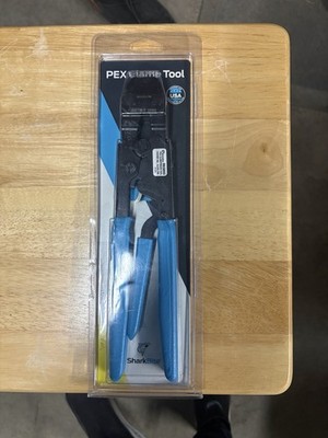 SharkBite 865895 PEX Clamp Tool w/ Go/No-Go Gauge, 3/8''-1'' Sizes