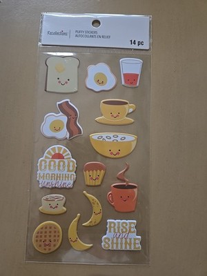 Recollections BREAKFAST Scrapbooking stickers