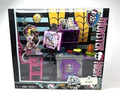Monster High Art Class Studio Playset Gift Set New NIB Sealed 2013 Mattel