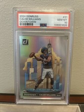 2024 Panini Donruss - Downtown! Caleb Williams #21 (RC)