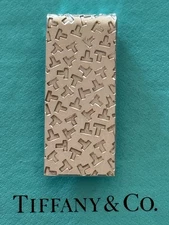 Tiffany & Co.  Money Clip   "T" Sterling Silver 925