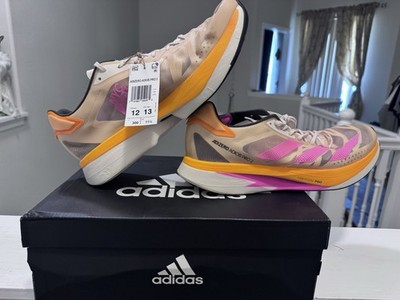 Adidas Adizero Adios Pro 2 Shoes Men's Size 12 Halo Ivory Ultra Pop Running