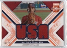 2019 Elite Extra Edition USA National Team Materials Orange Matt Thompson fz4