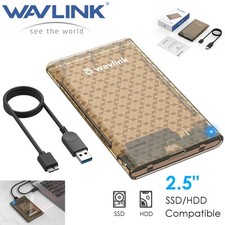 Wavlink 2.5" Hard Drive Enclosure UASP Reader USB3.0 to SATA III HDD/SSD Max 4TB