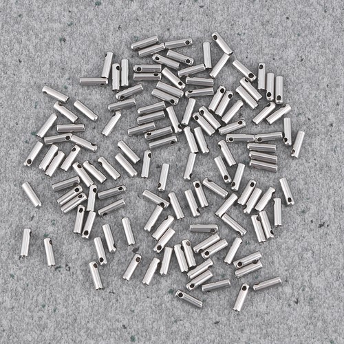 100 Piezas Cabeza de Serpiente Hebilla Accesorios Cordón Tapas para Fabricación de Joyería Engs - Imagen 4 de 12