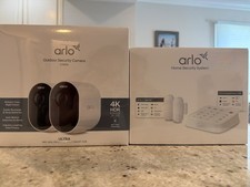 Arlo Ultra 3rd gen 2 pack and Home Security System with 2 Sensors