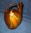 Vintage Weller Louwelsa Corn Hand Painted Jug Excellent Condition 8": Tall