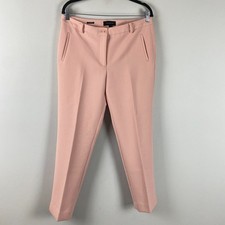 Talbots Hampshire Pants Womens 6 Pink 29" Inseam Stretch Mid Rise