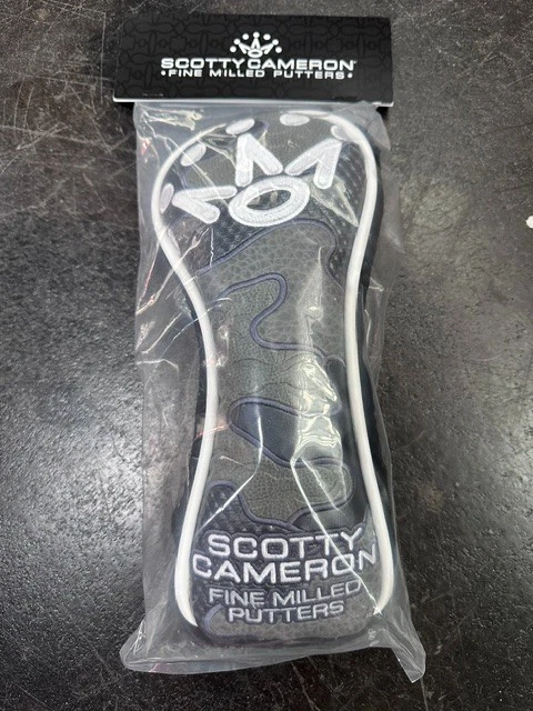 Scotty Cameron Camo Crown Collage Headcover Utility Hybrid White Piping NEW 2026