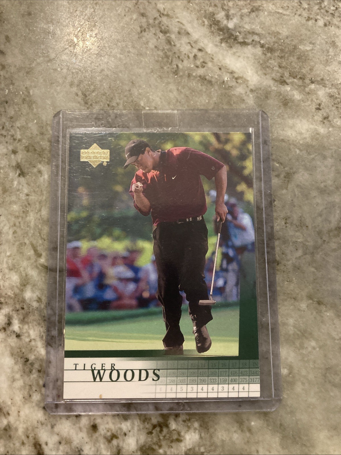 TIGER WOODS 2001 UPPER DECK #1 ROOKIE RC