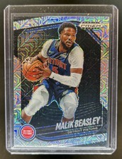 2024-25 Panini Prizm Black Malik Beasley Mojo #/25 Pistons
