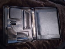 Teczka skórzana męska używana vintage