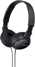 NEW Sony Folding Compact Wired On-Ear Headphones, Black MDR-ZX110