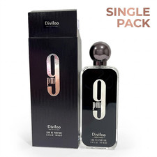 9 PM Midnight Black Eau de Parfum 3.4oz/100ml Long-Lasting Night Fragrance