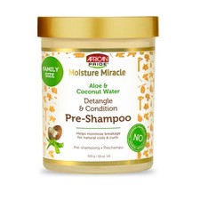 African Pride Moisture Miracle Pre-Shampoo Hair 18 Ounce (Pack of 1)