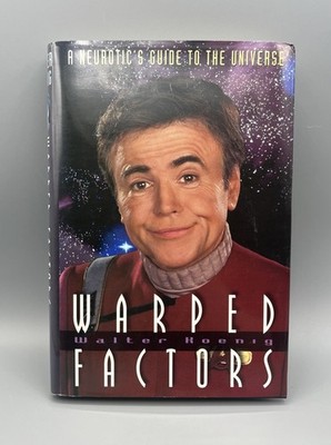 SIGNED WALTER KOENIG Warped Factors First Print Chekov STAR TREK Memoir HCDJ