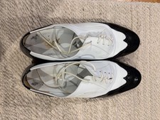 Men's Coast Ballroom Shoes Swing Salsa Dance Competition Shoes USA Sz 9 1/2 W