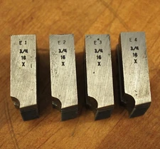 Geometric Tool Co. 1/4"-16 Tap Chaser Bolt Die Set - NEW