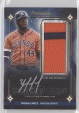2023 Topps Luminaries Spark of Light /15 Yordan Alvarez #SLP-YA Patch Auto v9t