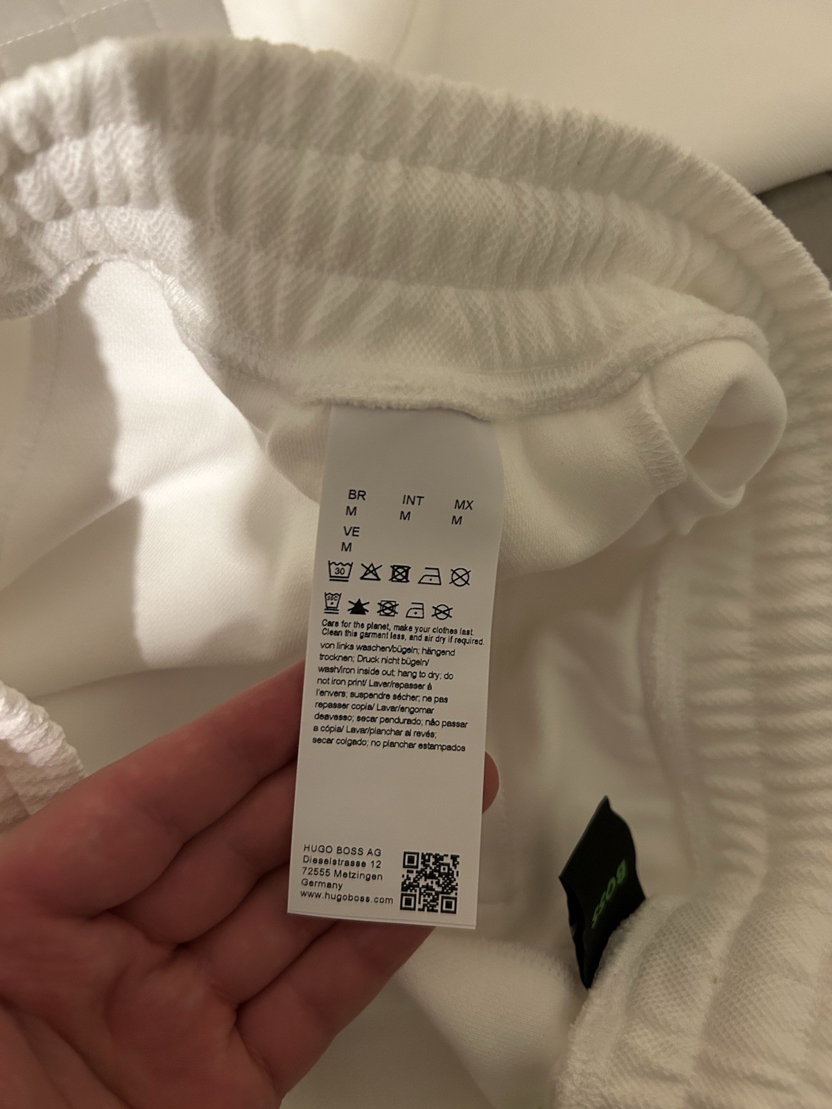 Hugo Boss Tracksuit Set BNWT – White – Top L & Bottom M – Premium Designer image 8