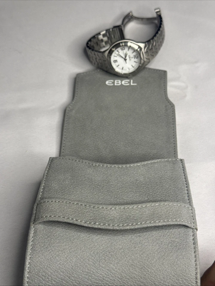 Мужские часы Ebel 9187C41-0716 тип E серебристые нержавеющая сталь 2310 долл. США - Изображение 4 из 4